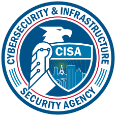 Cybersecurity and Infrastructure Security Agency logo
