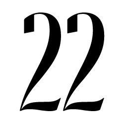 The Twenty Two logo